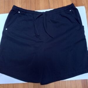 Studio Works Women's Black Athletic Drawstring Shorts